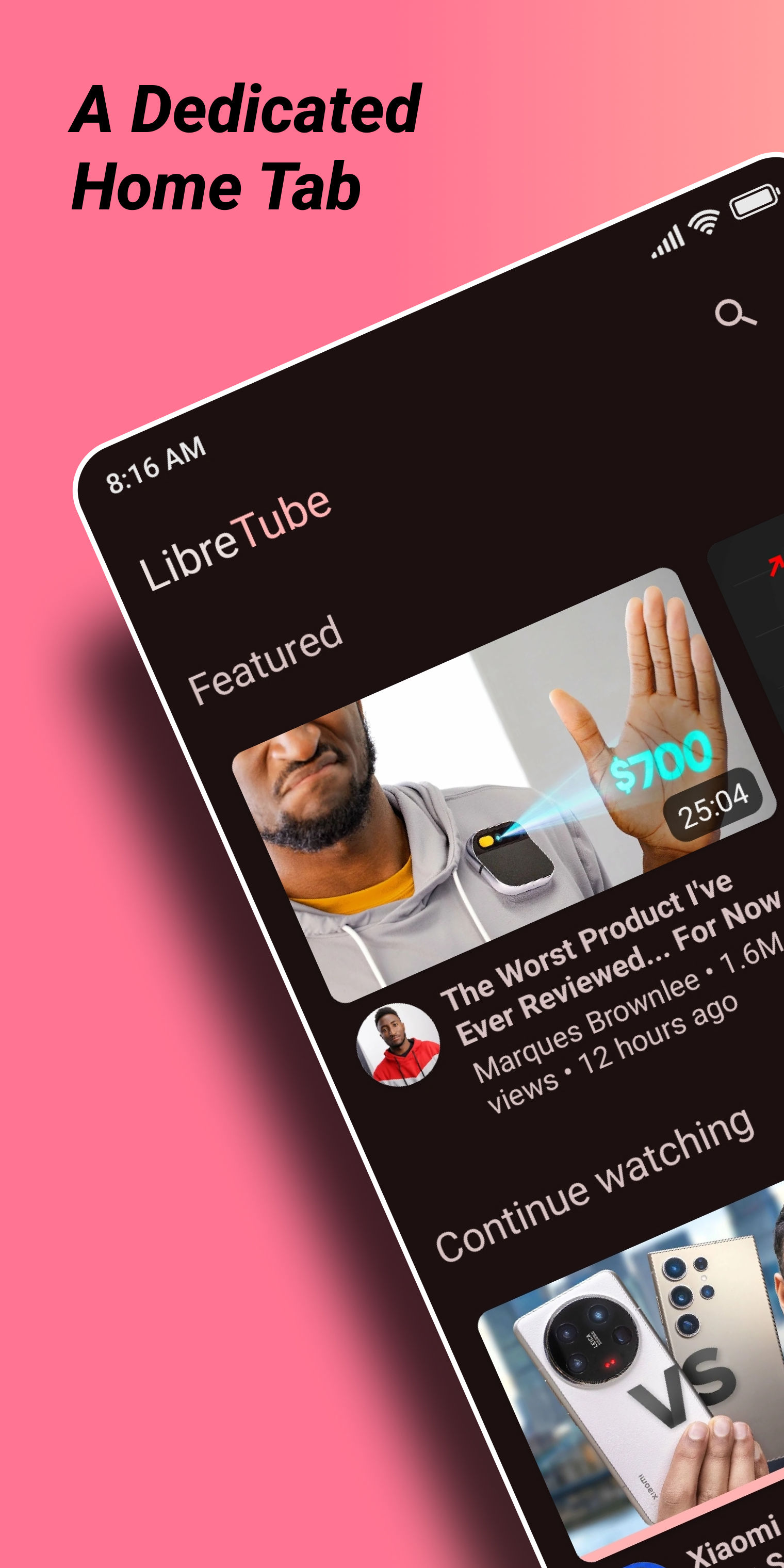 LibreTube screenshot 2