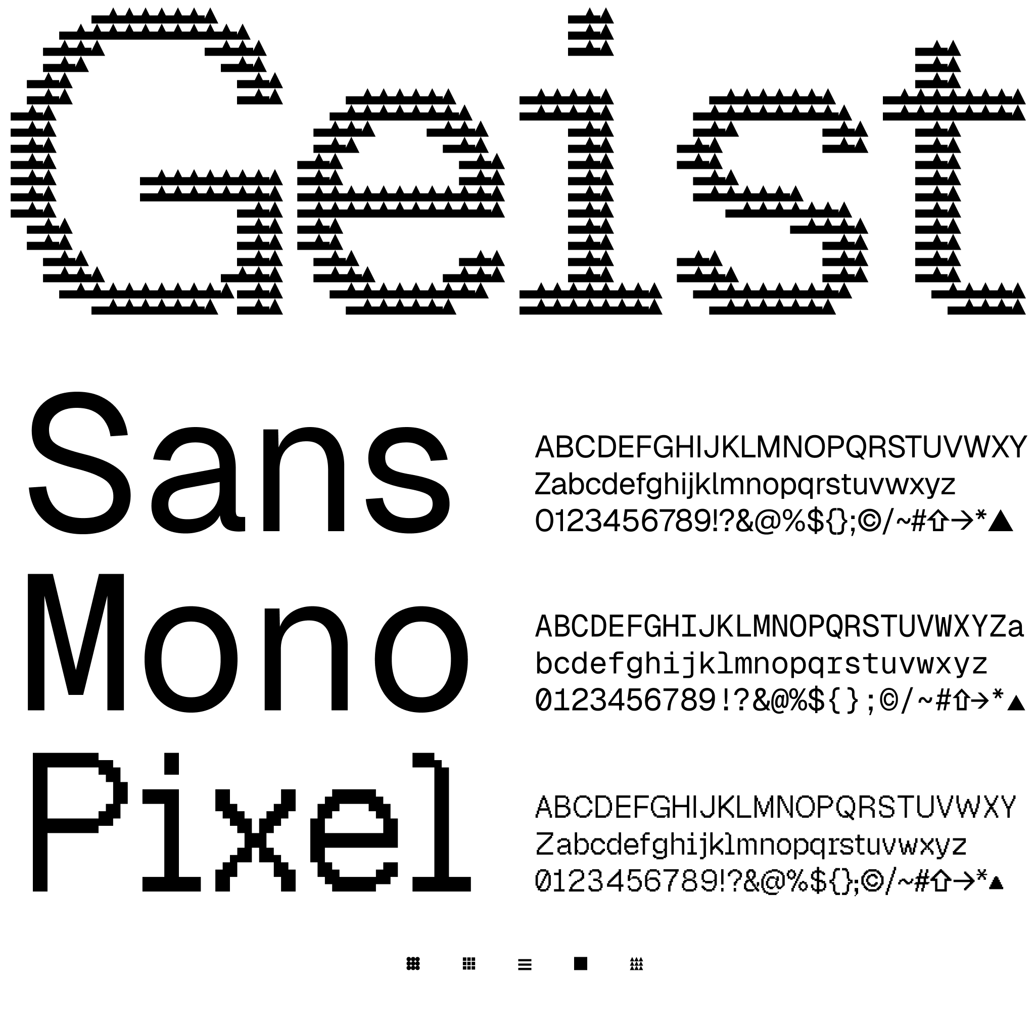 geist-font screenshot 1