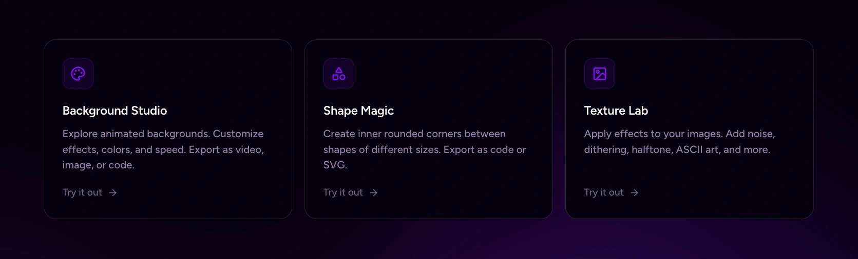 react-bits screenshot 2