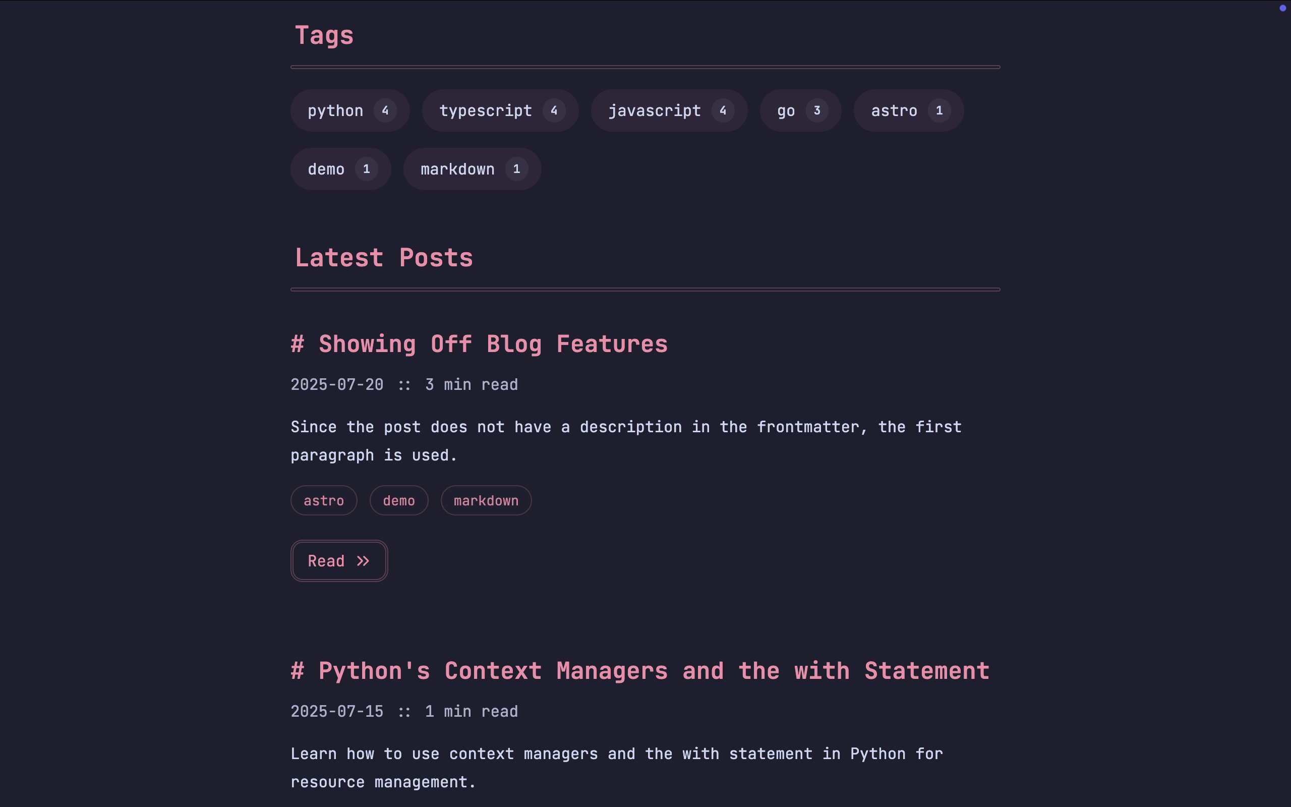 multiterm-astro screenshot 2