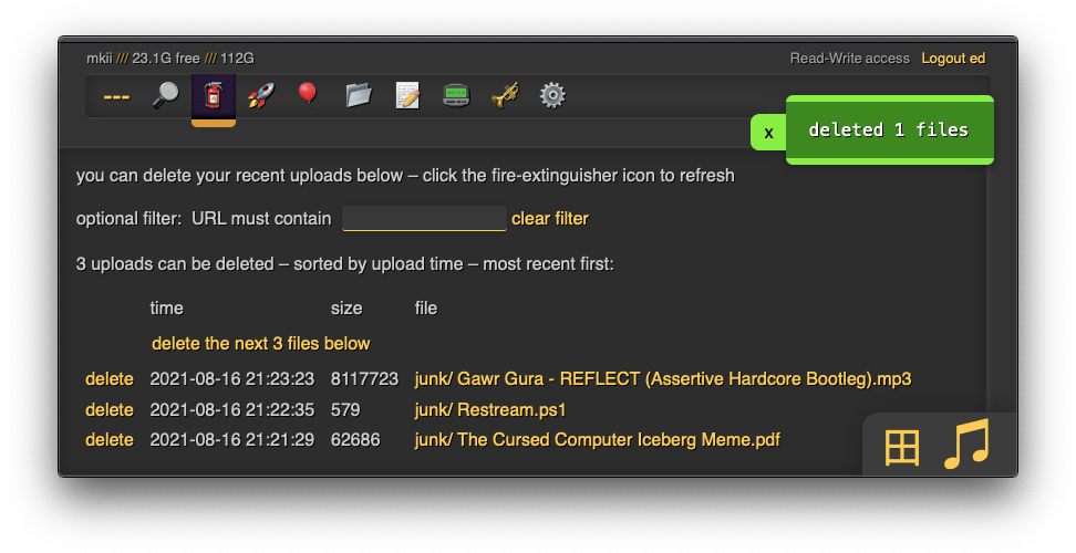 copyparty screenshot 6
