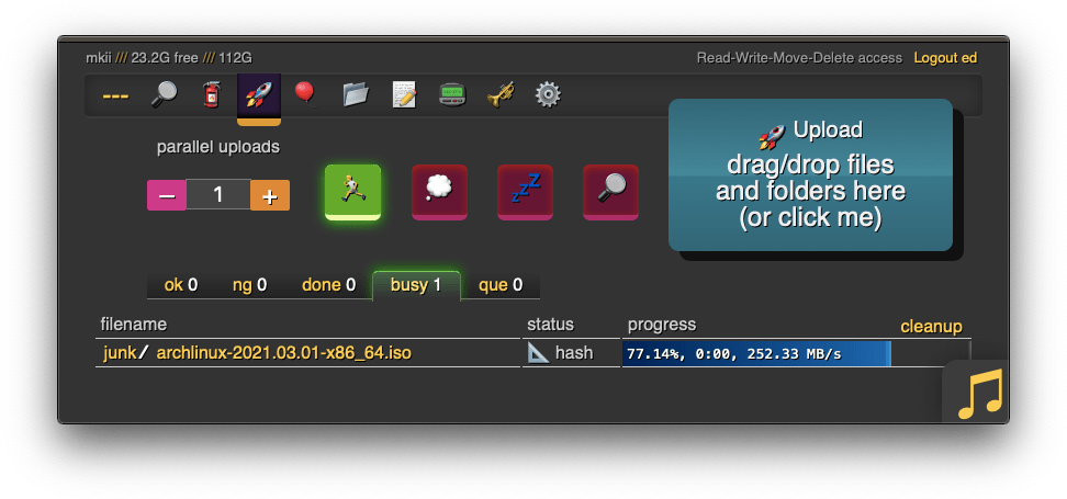 copyparty screenshot 4