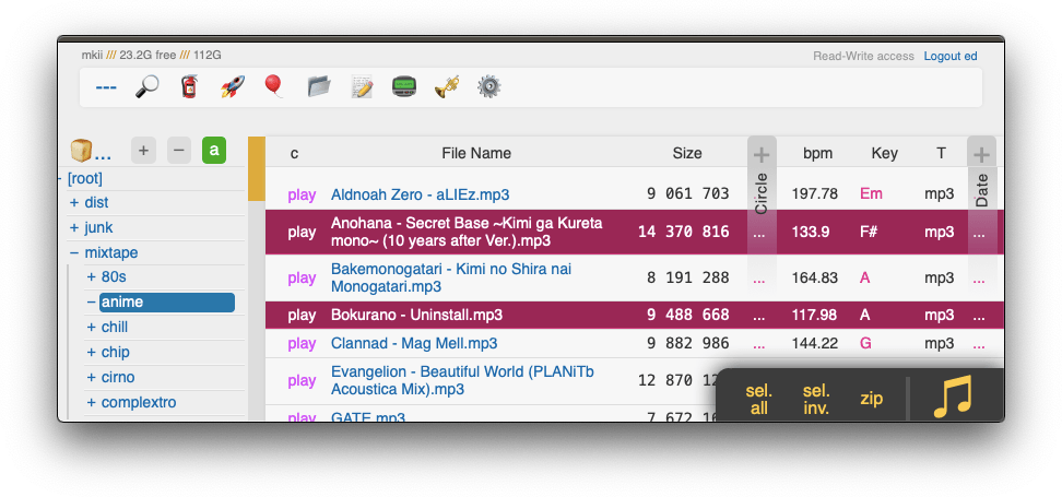 copyparty screenshot 3