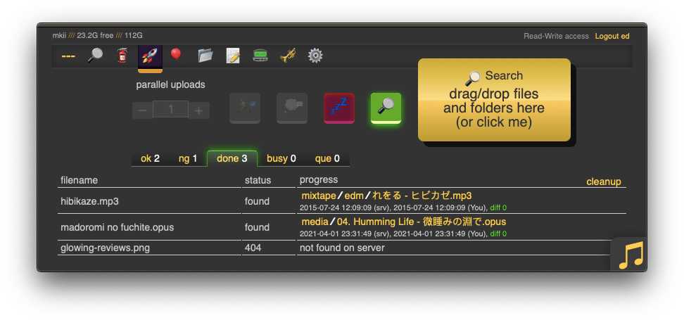 copyparty screenshot 5