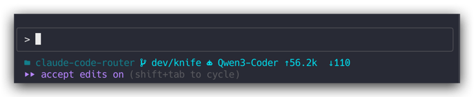claude-code-router screenshot 7