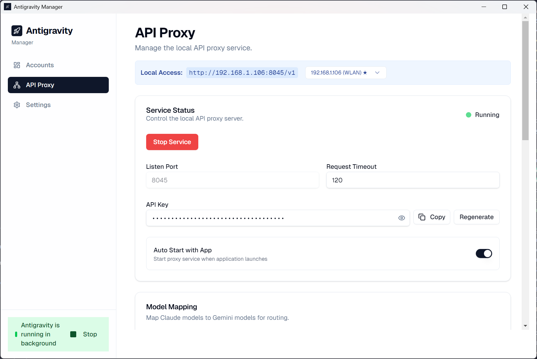 AntigravityManager screenshot 2
