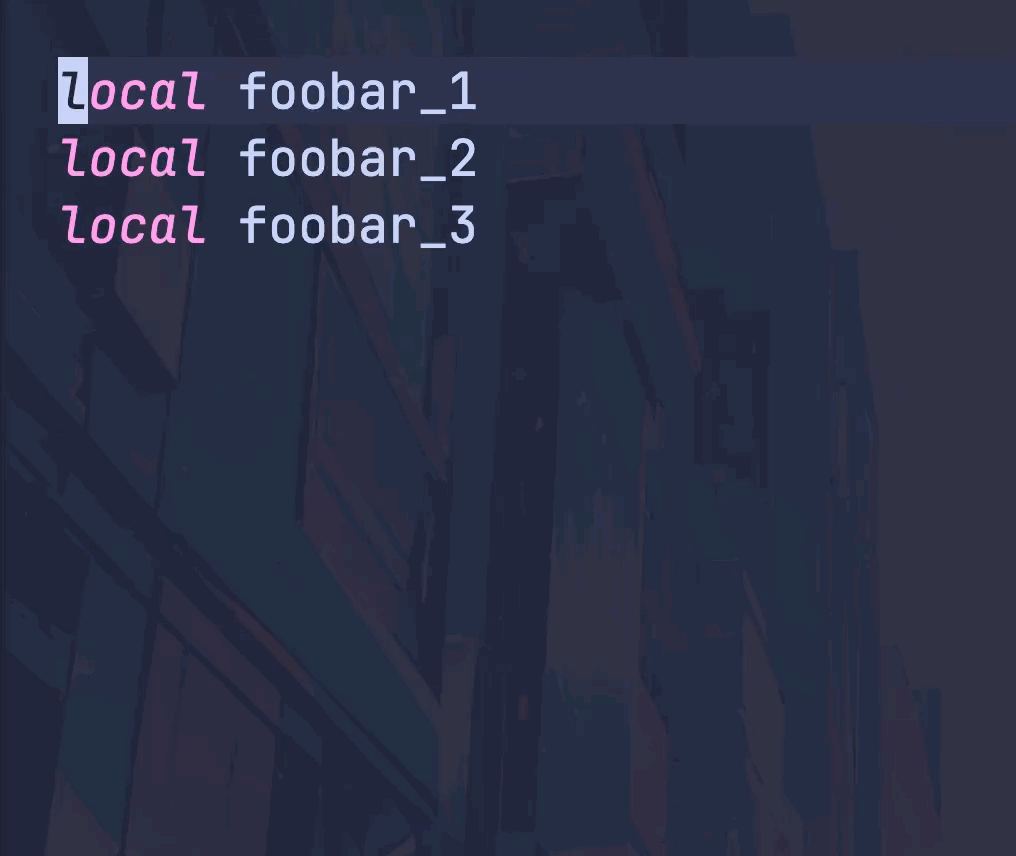 yanky.nvim screenshot 1