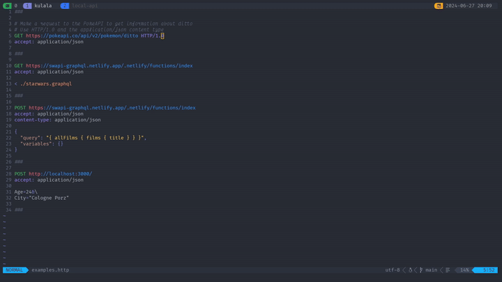 kulala.nvim screenshot 1