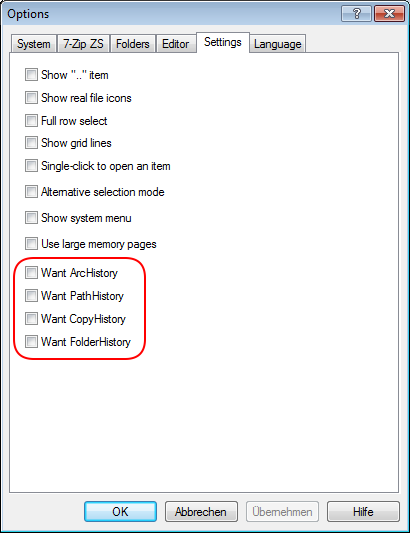 7-Zip-zstd screenshot 5