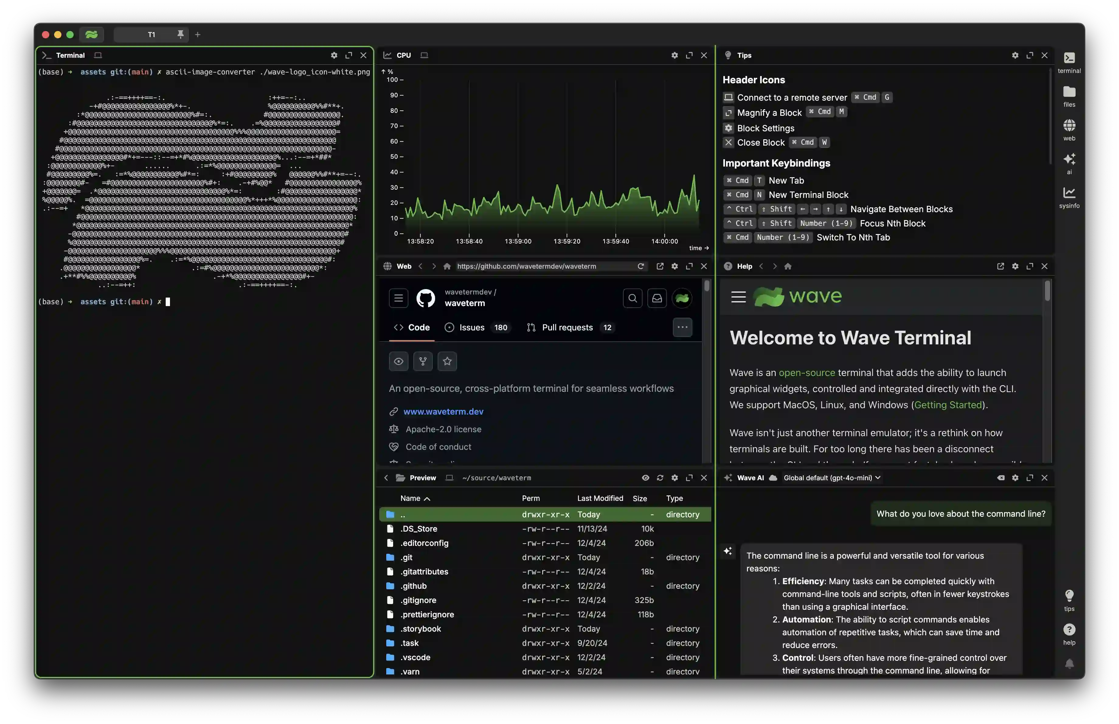 waveterm screenshot 3