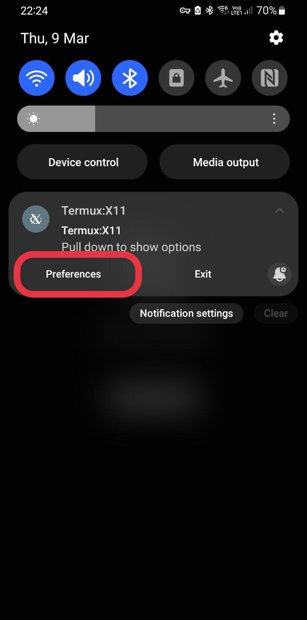 termux-x11 screenshot 2