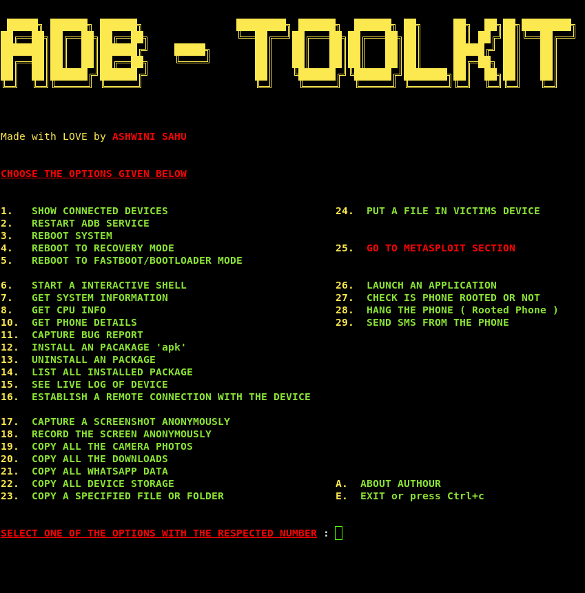 ADB-Toolkit screenshot 2