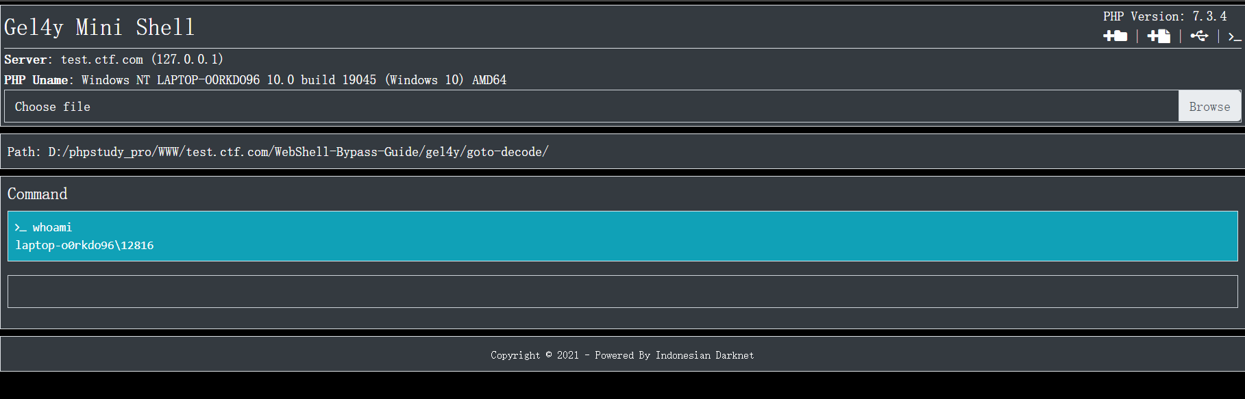 Gel4y-Mini-Shell-Backdoor-Decode screenshot 5