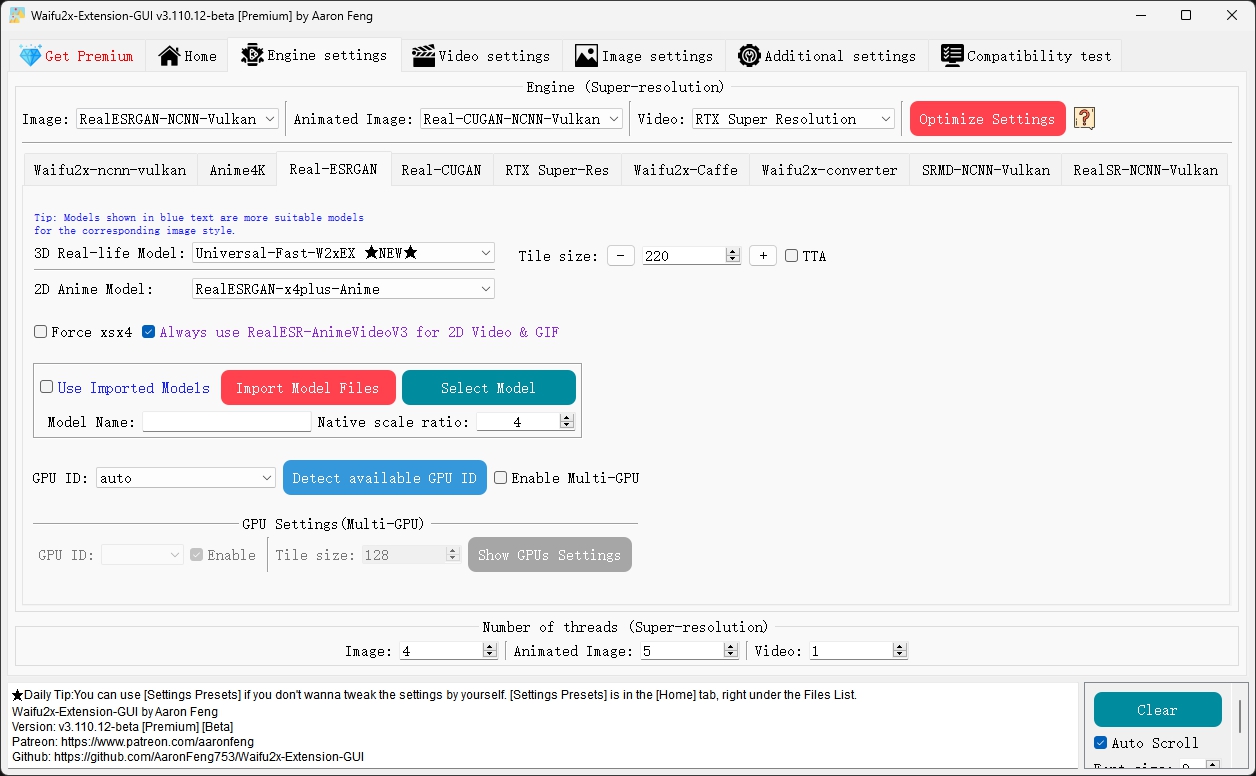 Waifu2x-Extension-GUI screenshot 3