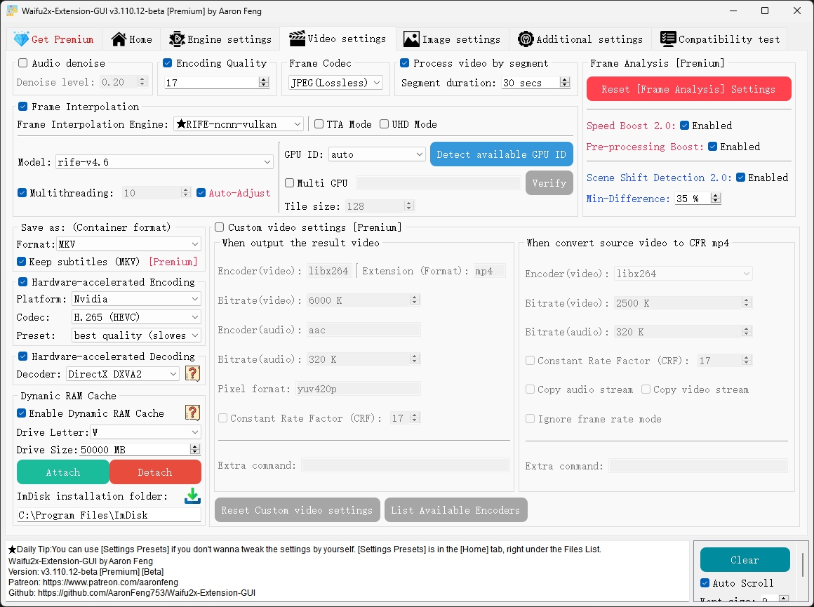 Waifu2x-Extension-GUI screenshot 4