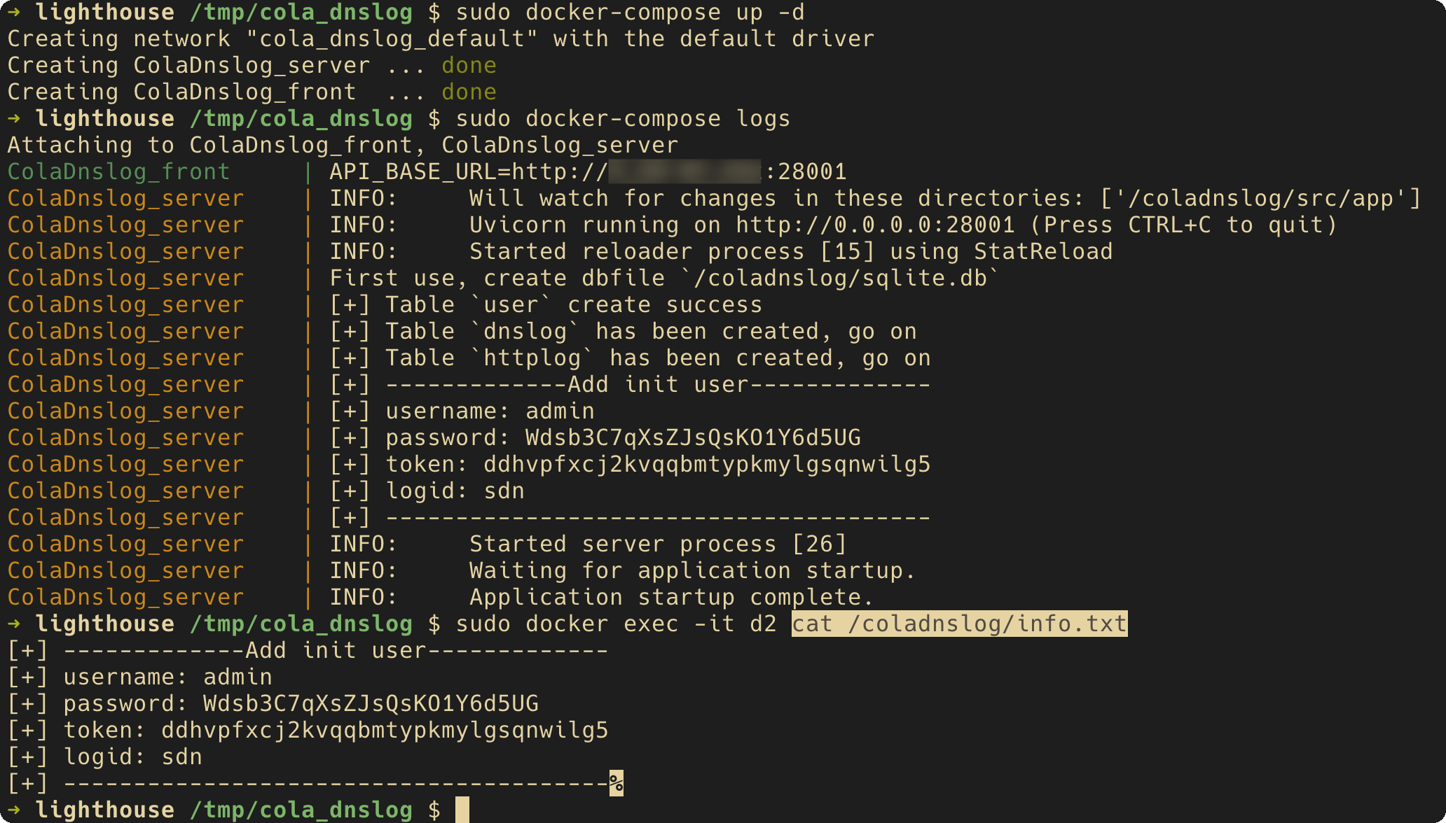 cola_dnslog screenshot 6