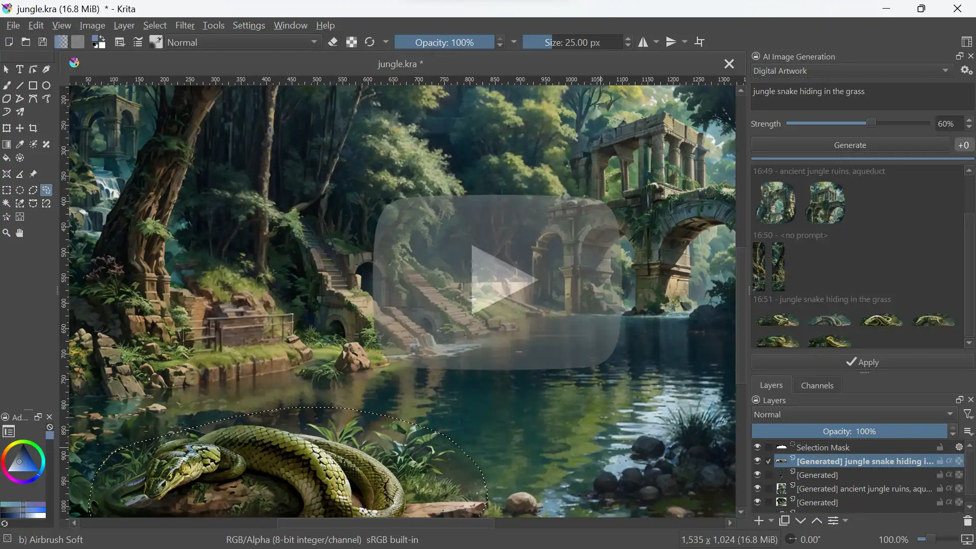 krita-ai-diffusion screenshot 1