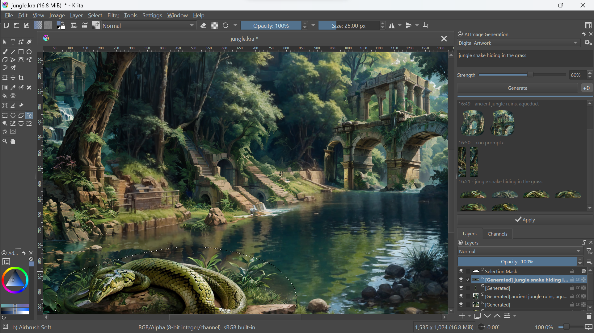 krita-ai-diffusion screenshot 4