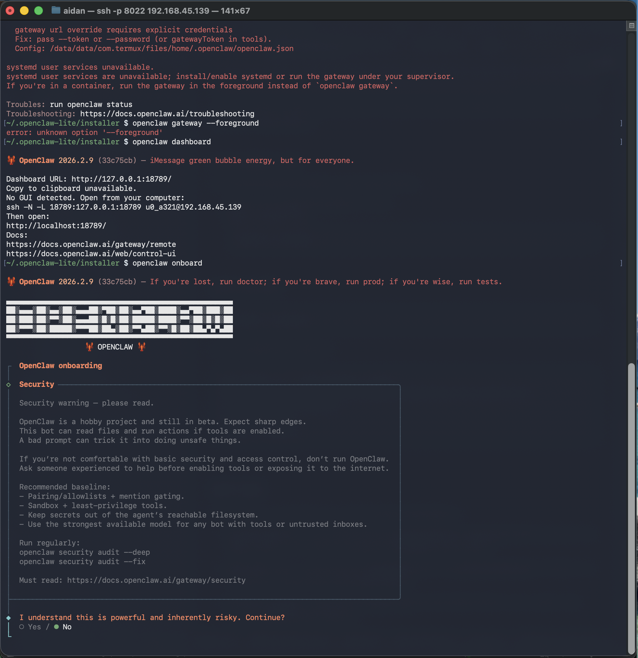 openclaw-android screenshot 2
