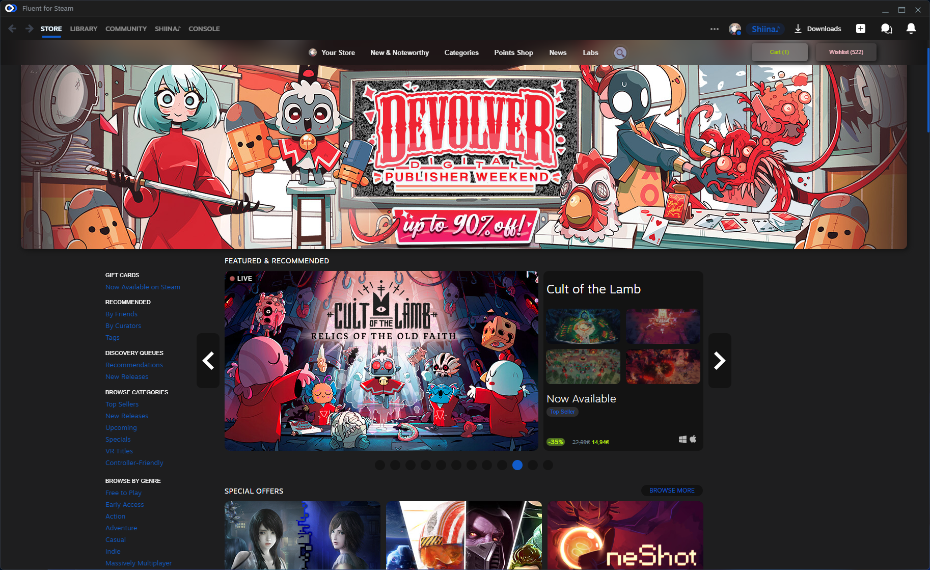 SteamSkins screenshot 1
