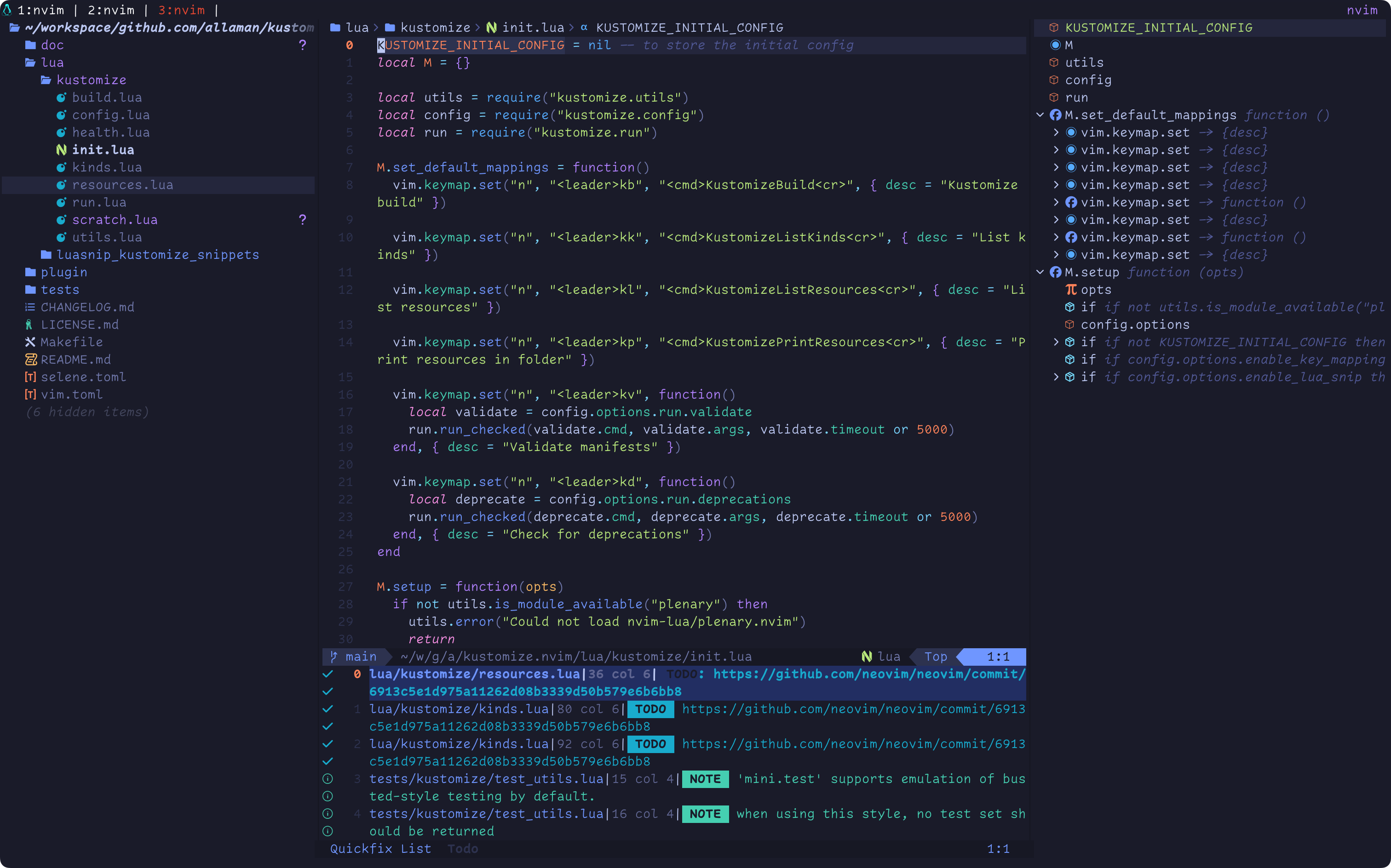 nvim screenshot 2