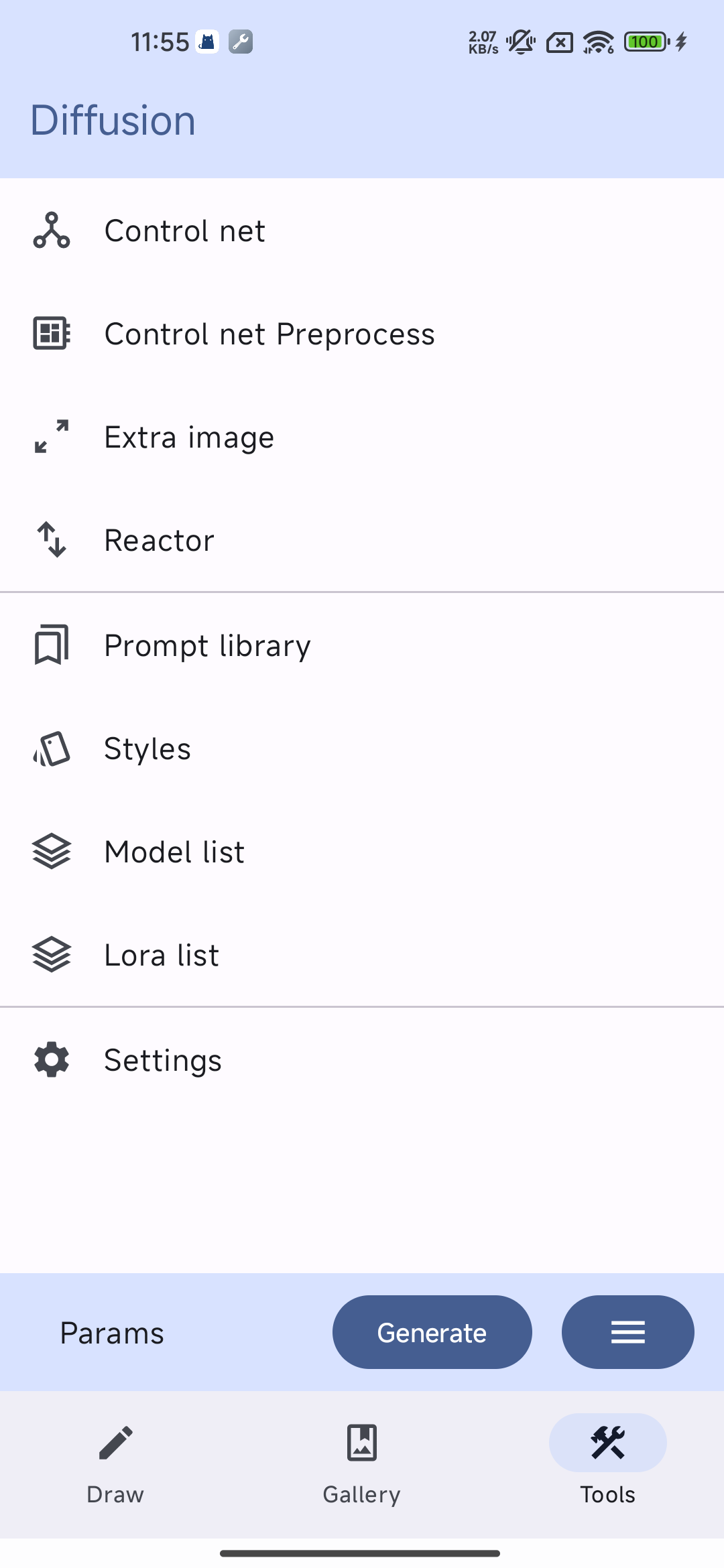 diffusion-client screenshot 5