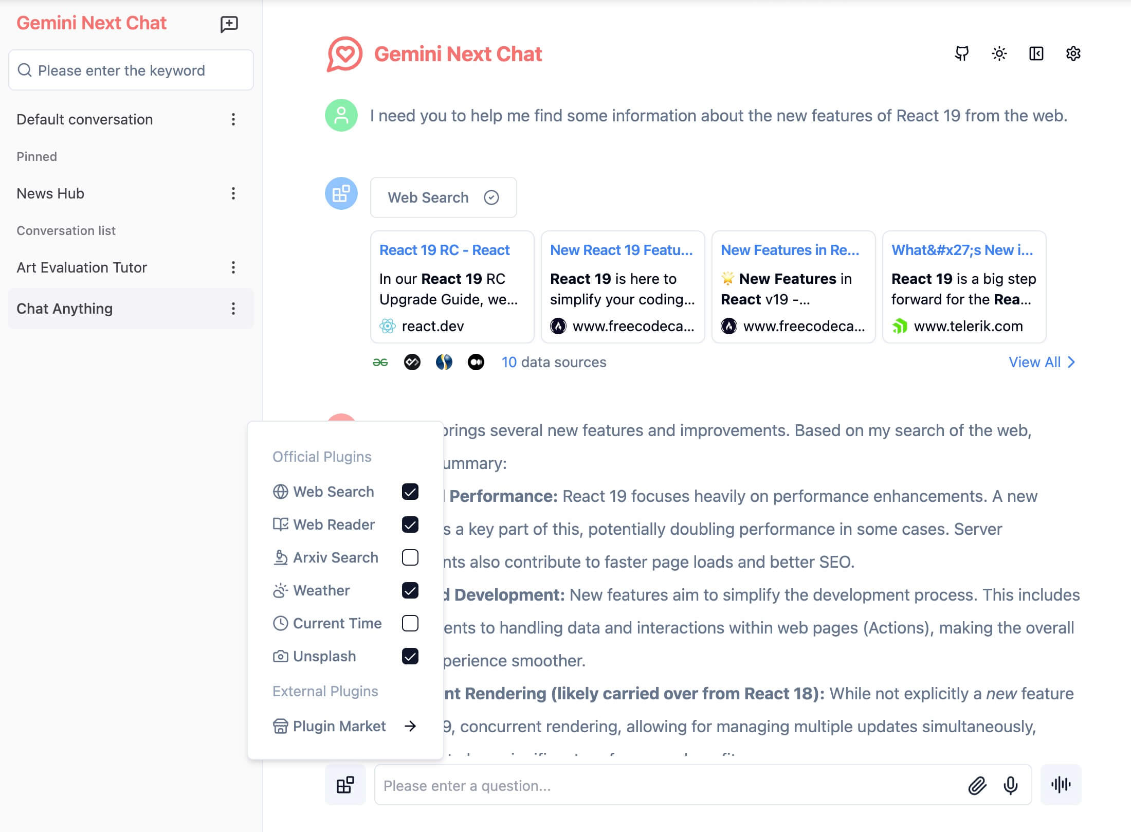 TalkWithGemini screenshot 3