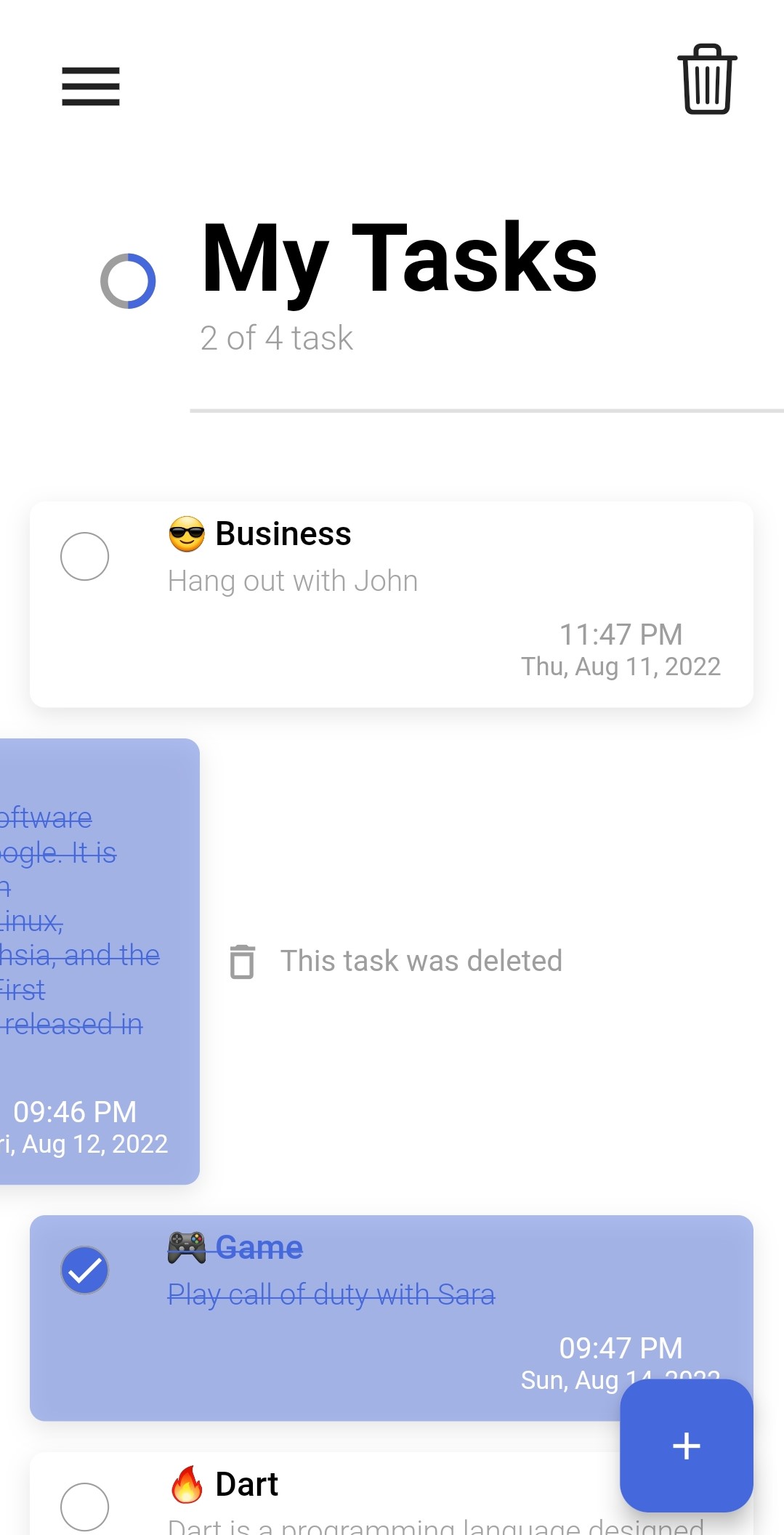 Flutter-Hive-Todo-App screenshot 5