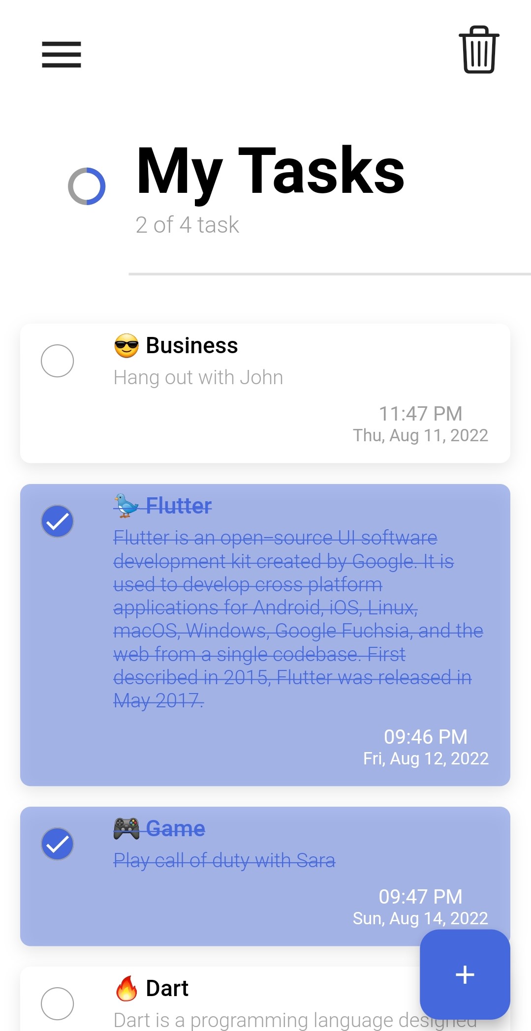 Flutter-Hive-Todo-App screenshot 2