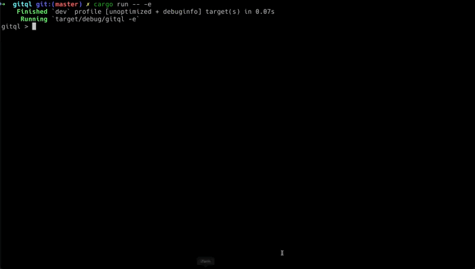 GQL screenshot 1
