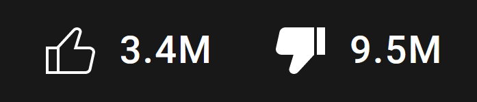 return-youtube-dislike screenshot 1