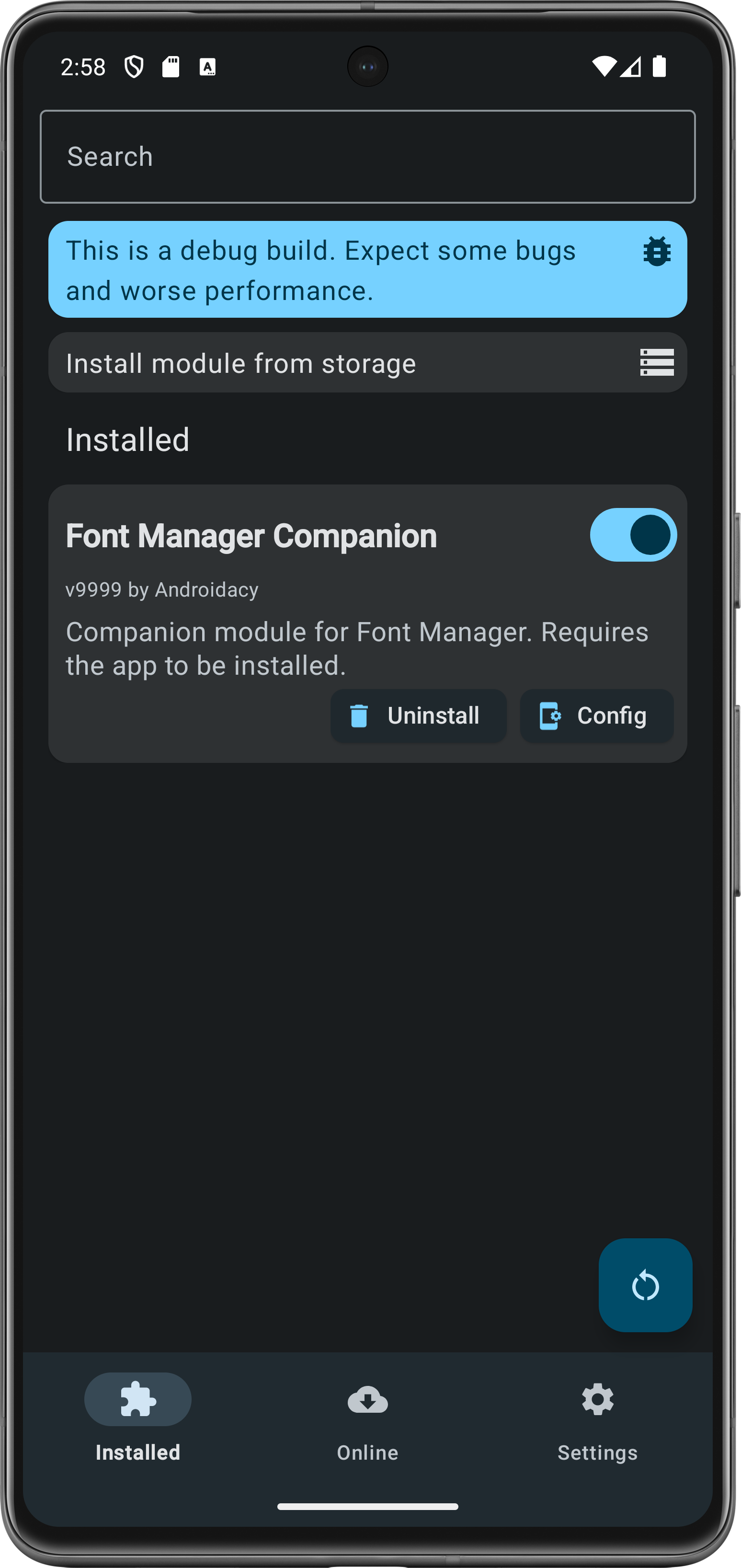 MagiskModuleManager screenshot 1