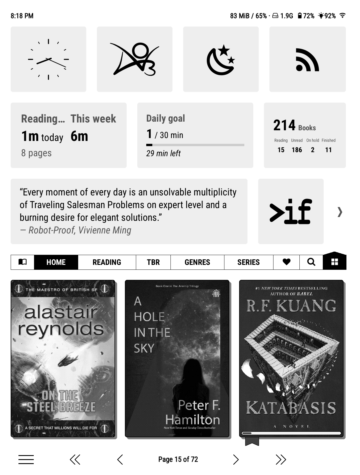 bookshelf.koplugin screenshot 1