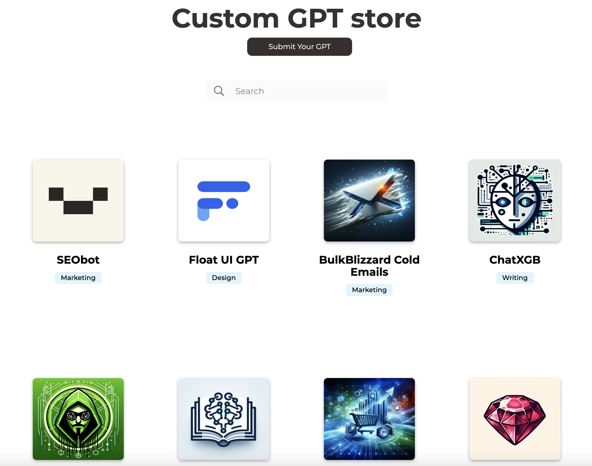 Awesome-GPT-Store screenshot 1