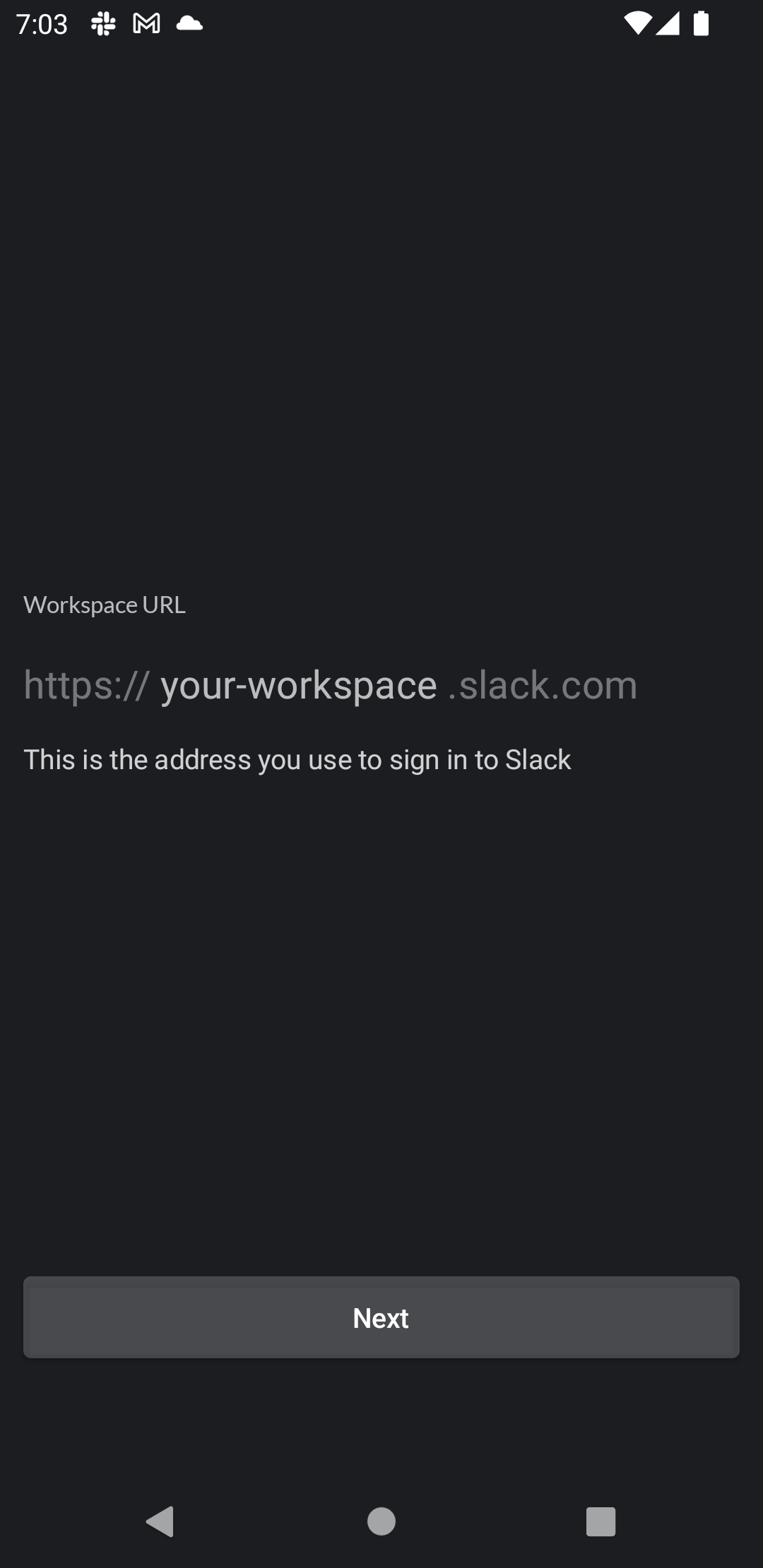 SlackAndroidClone screenshot 3