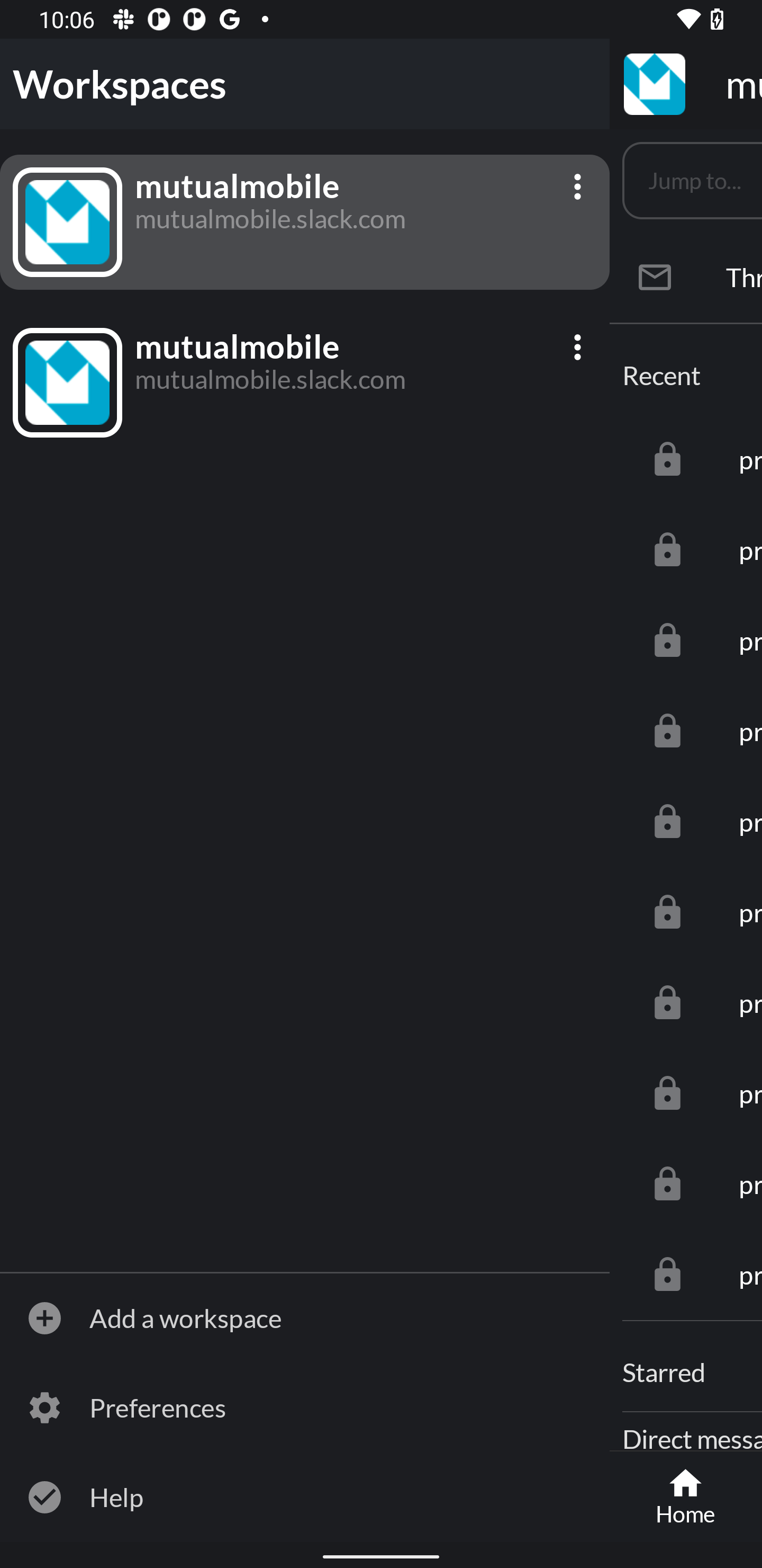 SlackAndroidClone screenshot 5