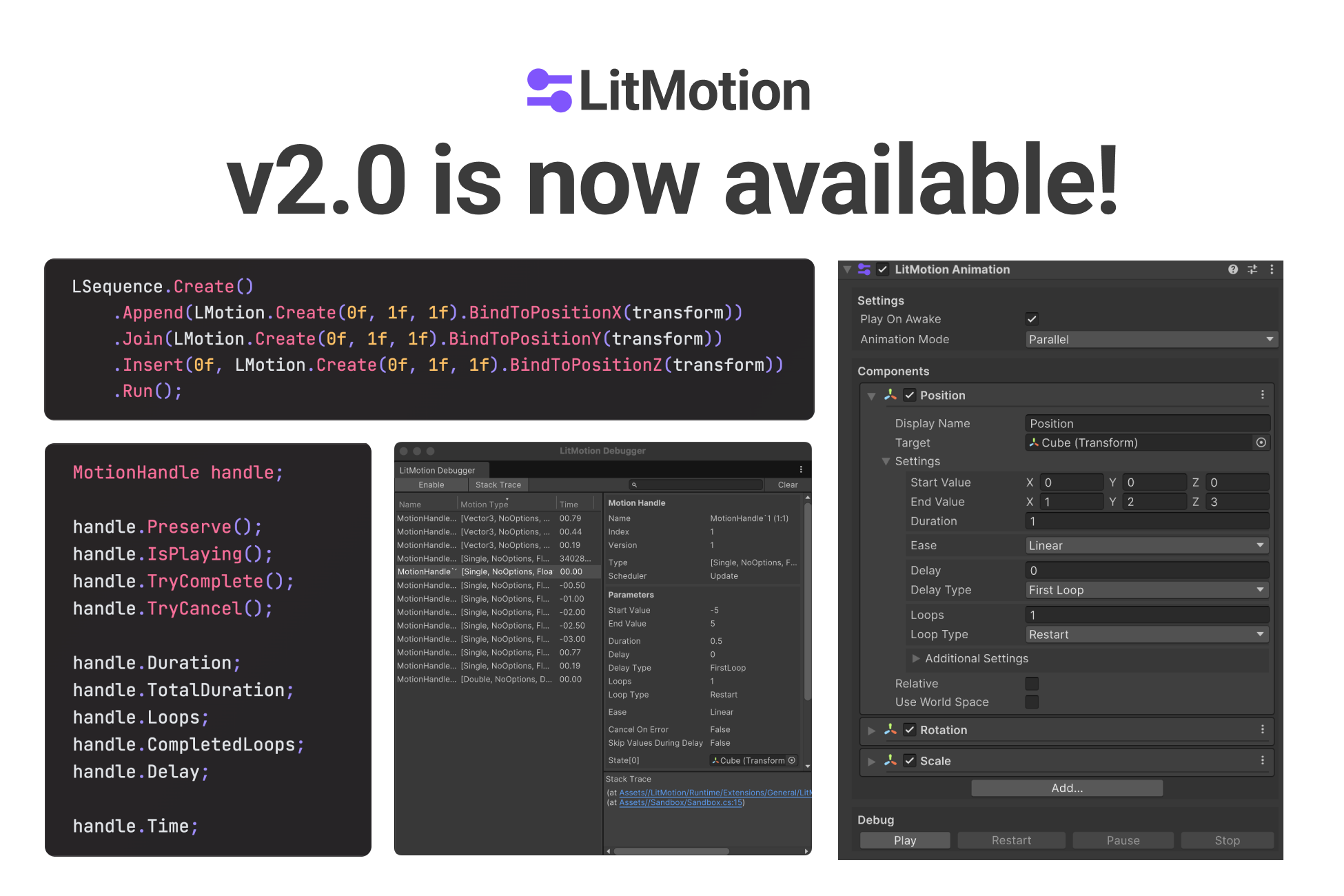 LitMotion screenshot 1