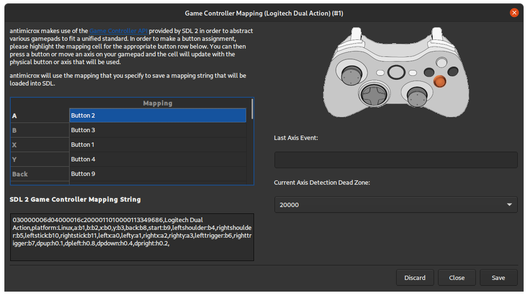 antimicrox screenshot 3
