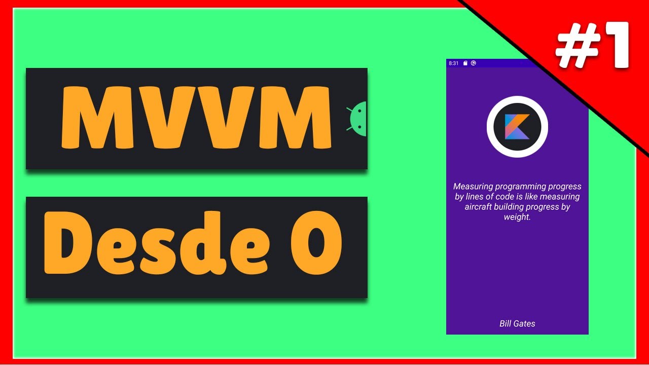 SimpleAndroidMVVM screenshot 1