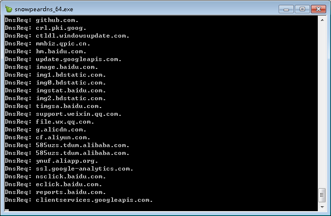 SnowPearDNS screenshot 1