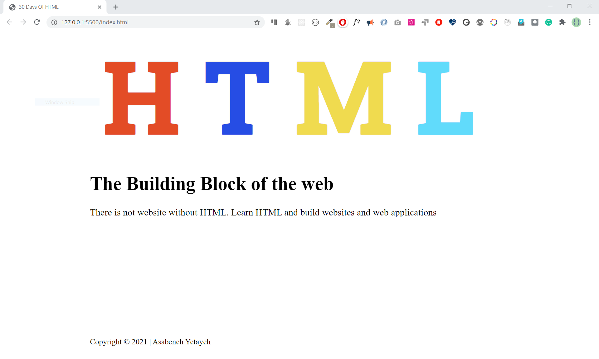 30-Days-Of-HTML screenshot 10