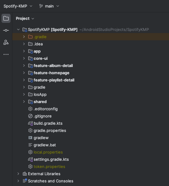 Spotify-KMP screenshot 1