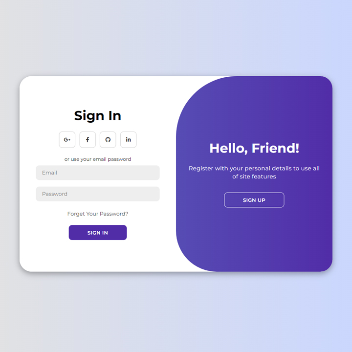Modern-Login screenshot 1