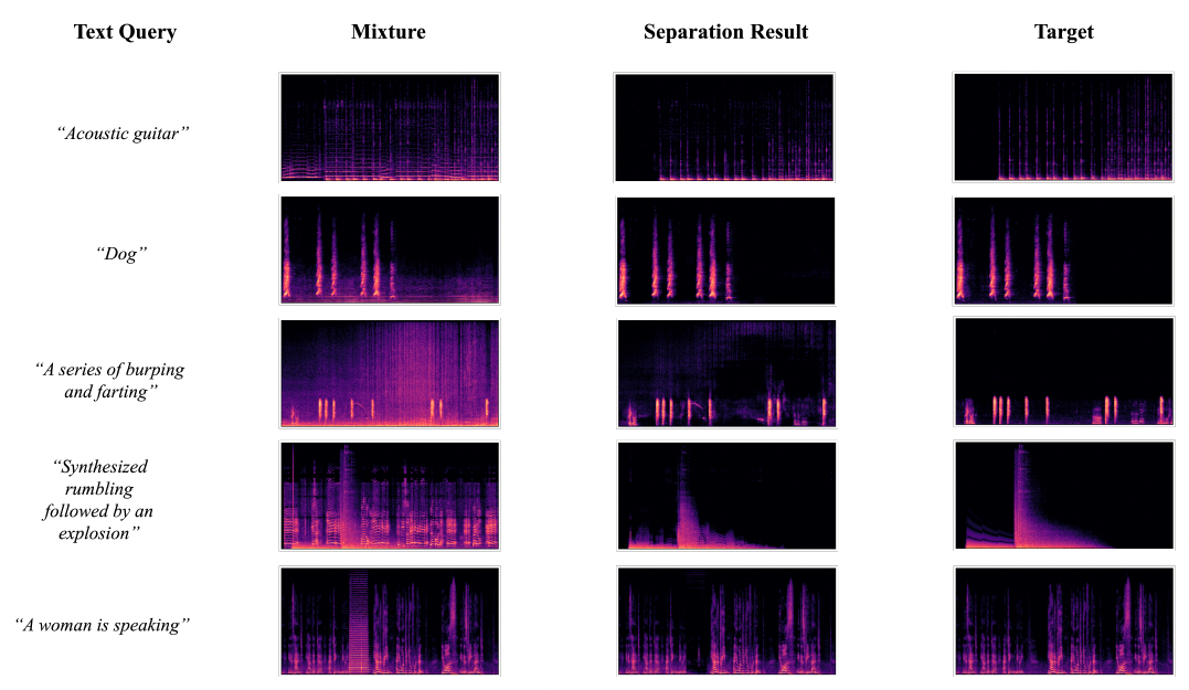 AudioSep screenshot 1