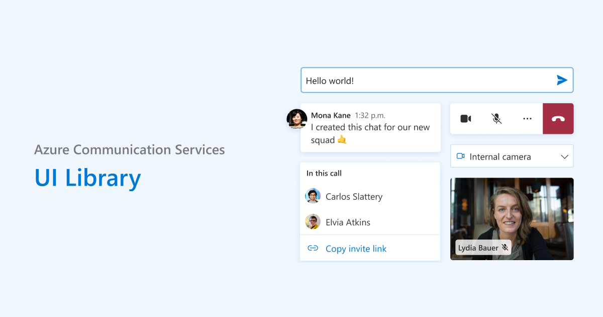 communication-ui-library screenshot 1