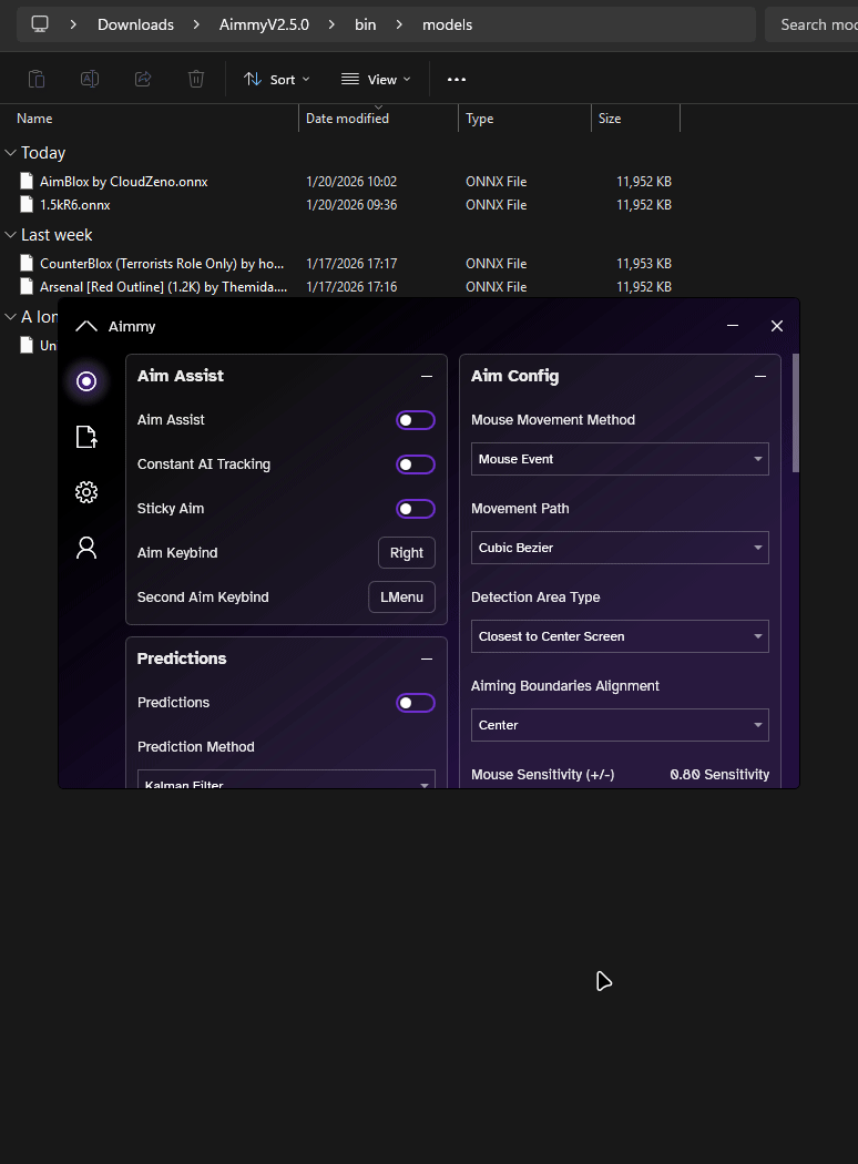Aimmy screenshot 2