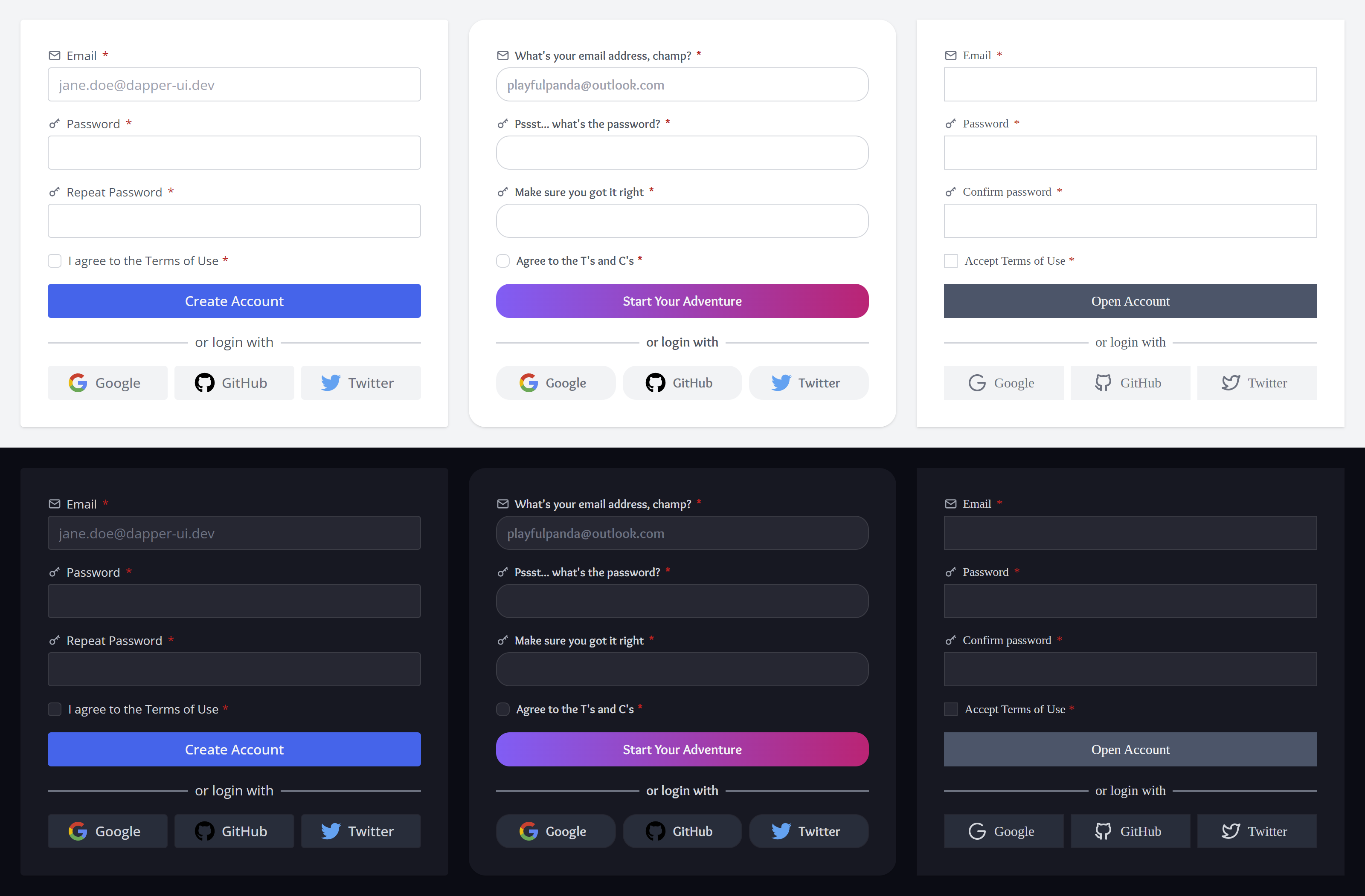 dapper-ui screenshot 1