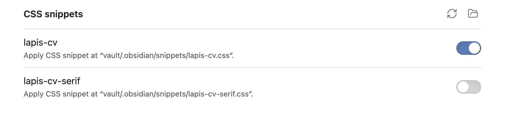 LapisCV screenshot 5