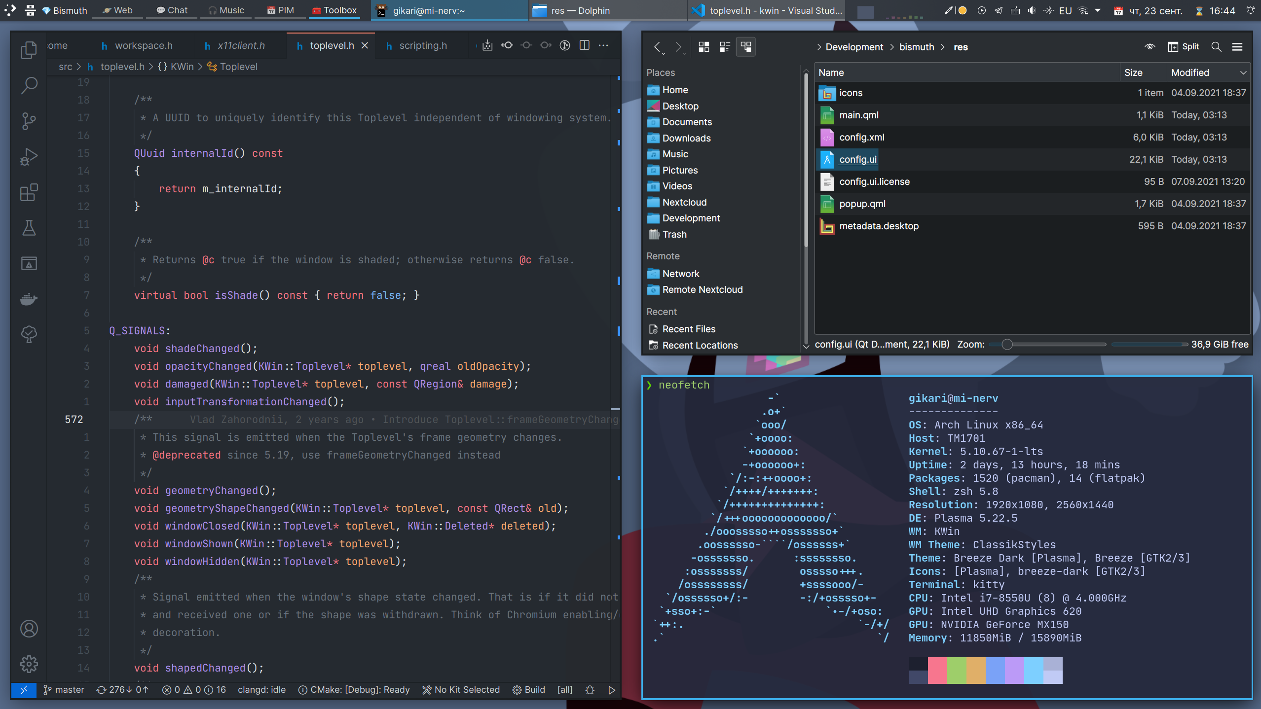 bismuth screenshot 1