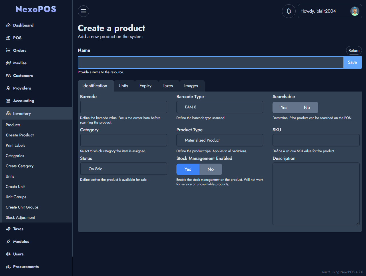 NexoPOS screenshot 7